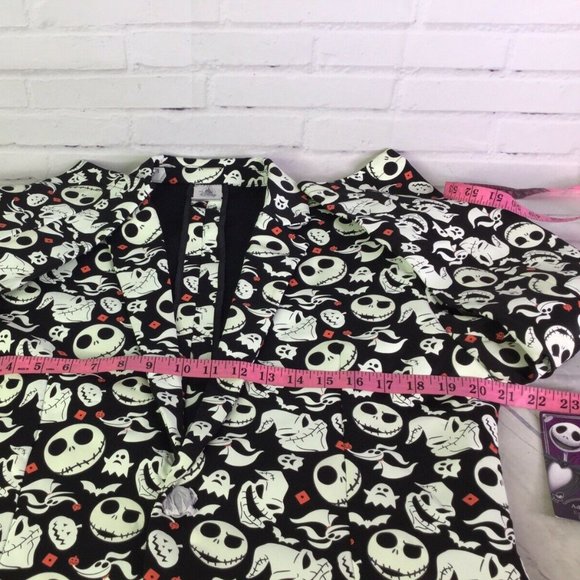 Disney The Nightmare Before Christmas Glow In The Dark Jacket Blazer Men's S/M - Picture 7 of 12